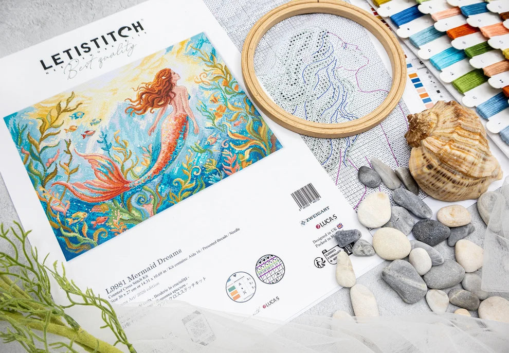 Mermaid Dreams - Cross Stitch Kit