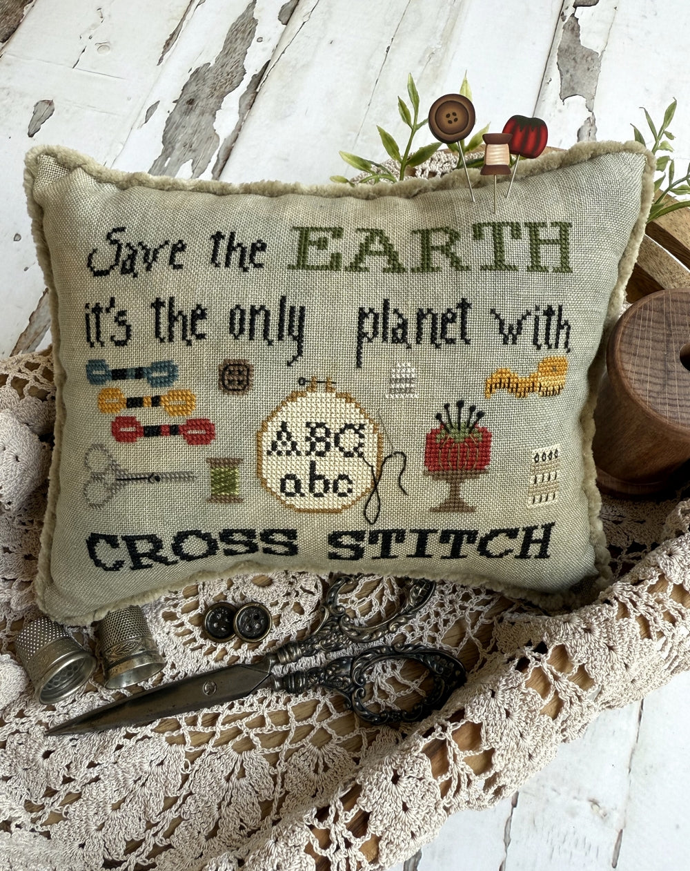 Cross Stitch - Save the Earth Series