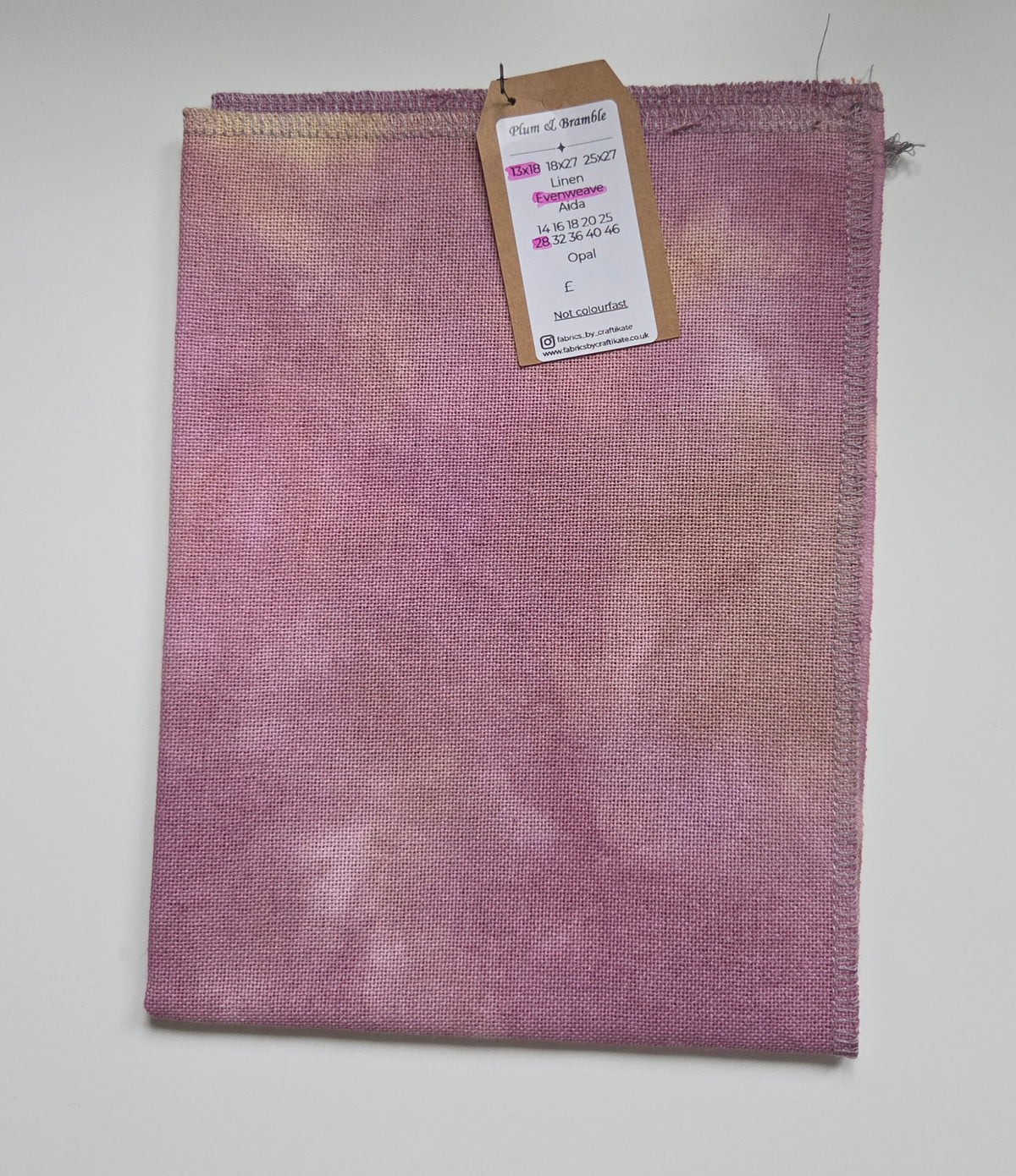 Plum & Bramble - 28ct Evenweave - 13x18