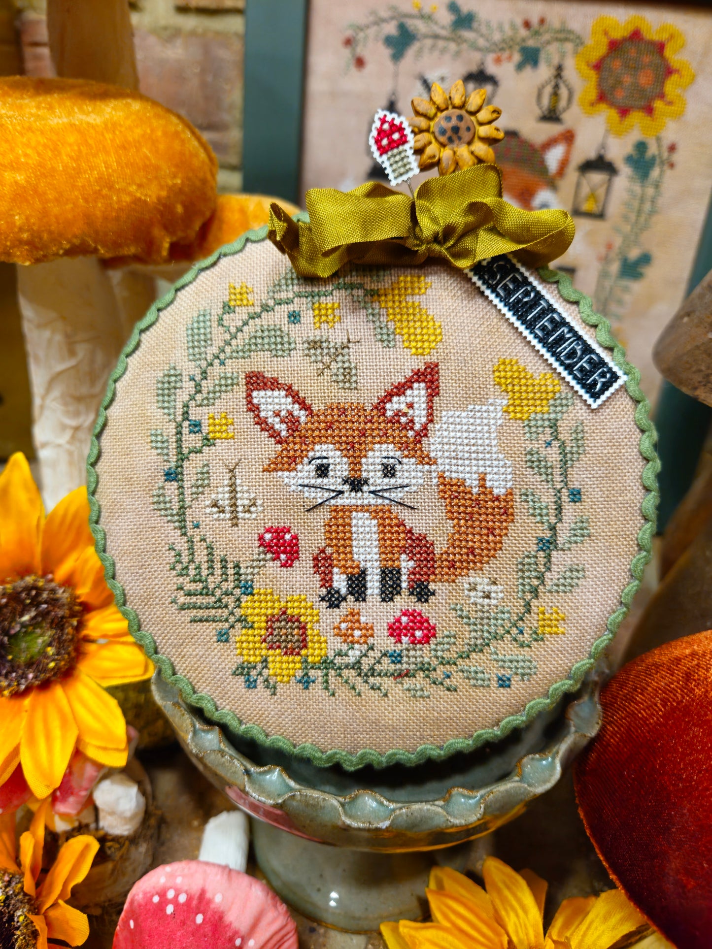 Pin Drum Shorties Month #9 Fox