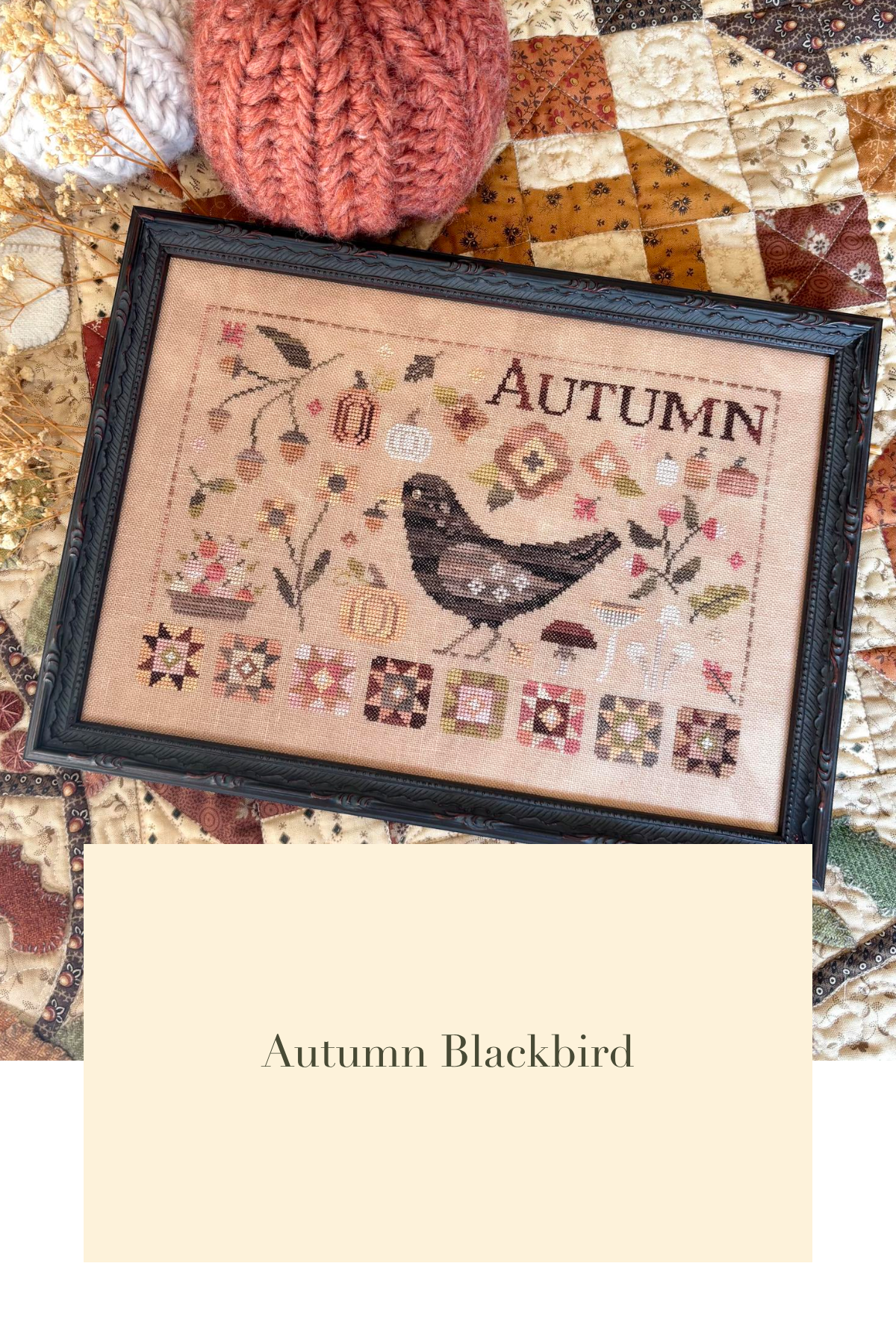 Autumn Blackbird
