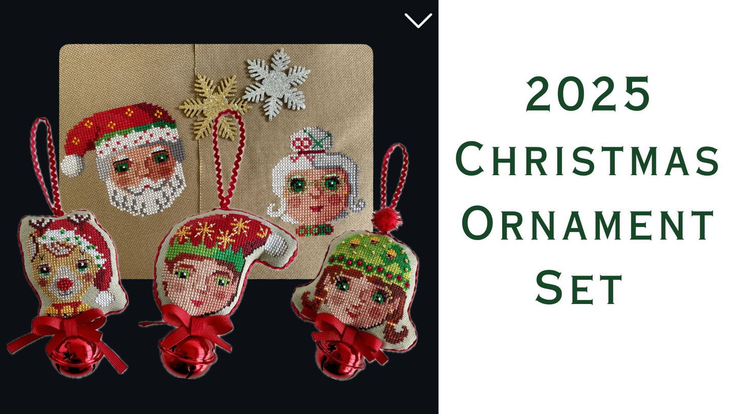 2025 Christmas Ornaments Set