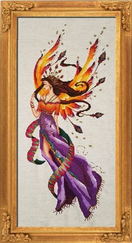 Bella Filipina Queen Sari - Printed Chart