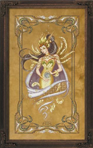 Bella Filipina Arya Elemental Queen of Air - Printed Chart