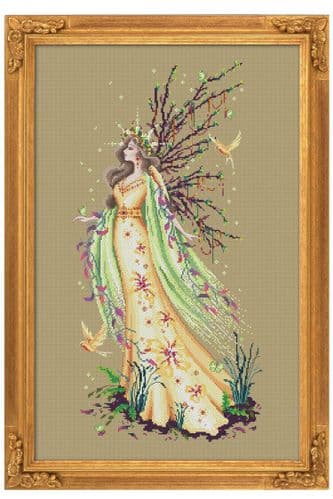 Bella Filipina Gaia the Earth Goddess - Printed Chart
