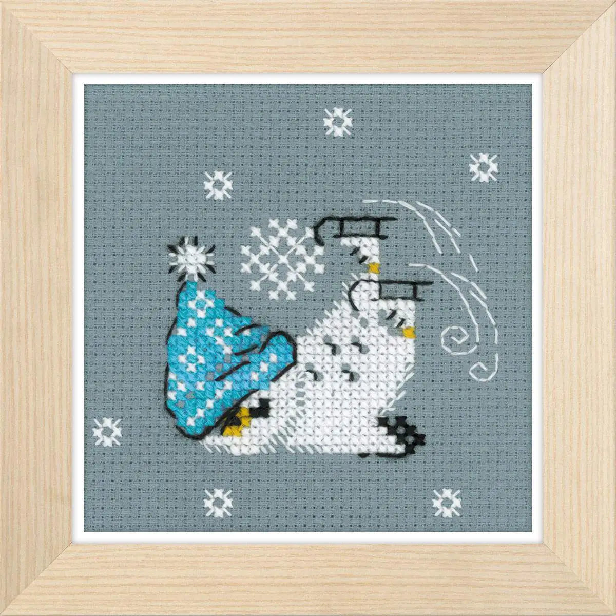 Skates - Cross Stitch Kit