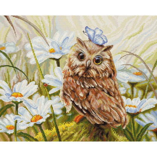 Lucky Owl - Cross Stitch Kit