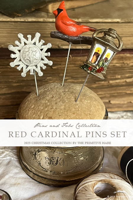 Cardinal Pins Set