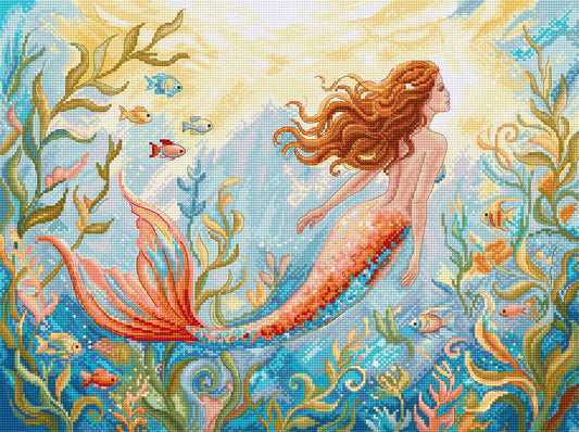 Mermaid Dreams - Cross Stitch Kit