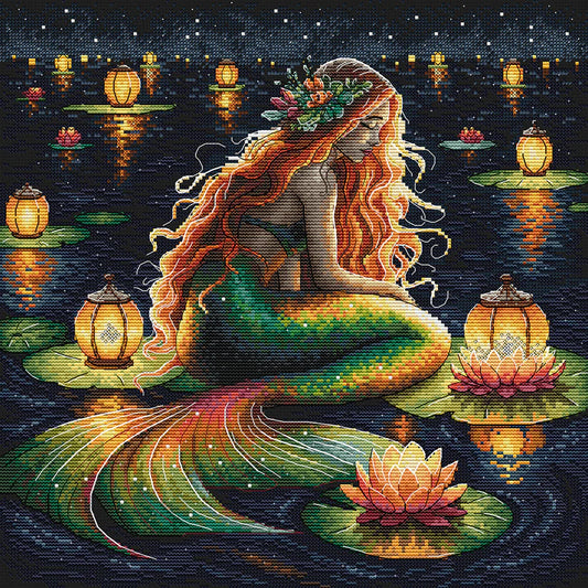 The Mermaid's Sanctuary - Cross Stitch Kit