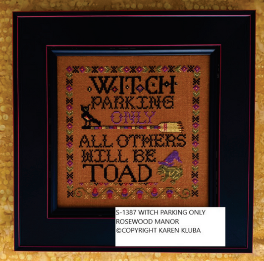 Witch Parking Only