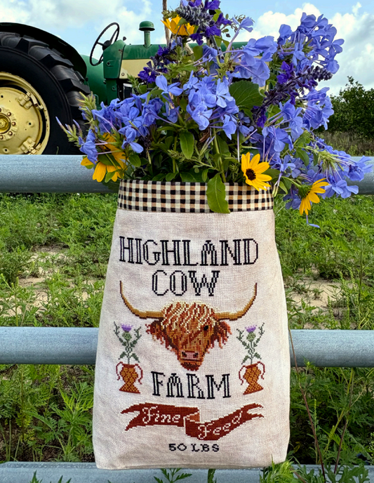 Highland Cow Feed Sack