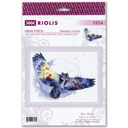 In the Night Forest - Cross Stitch Kit