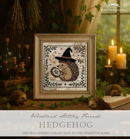 Woodland Stitchy Friends: Hedgehog