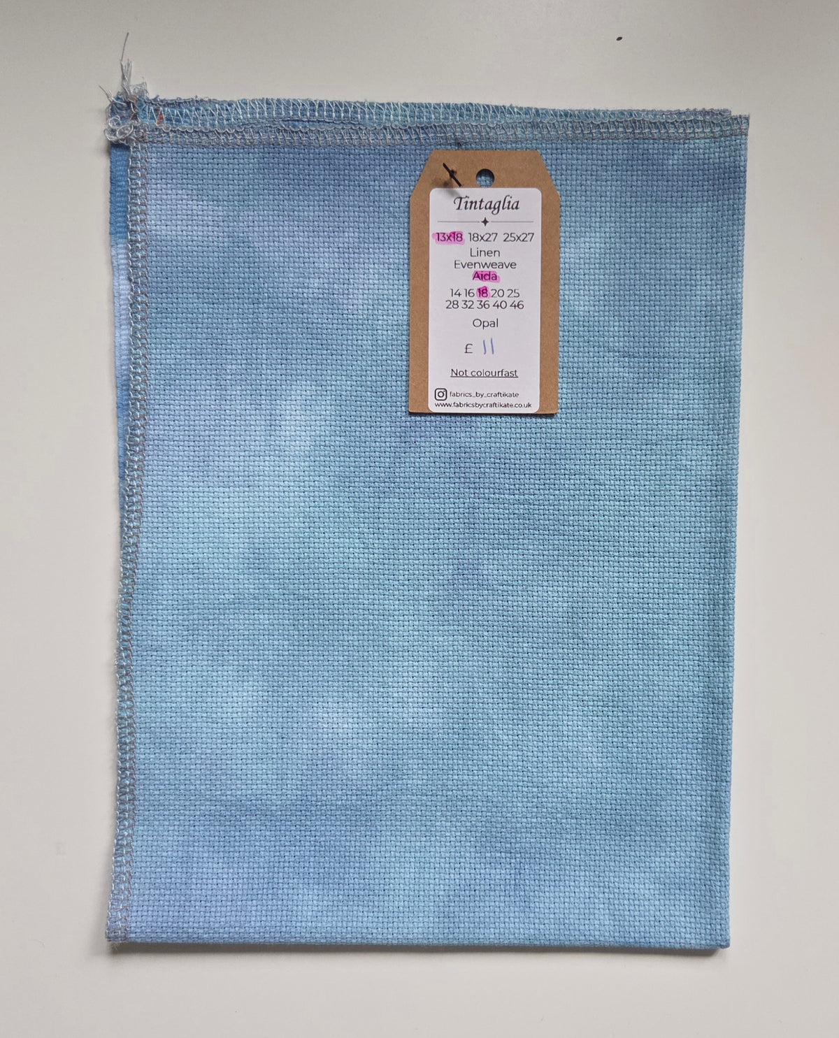Tintaglia - 18ct Aida - 13x18