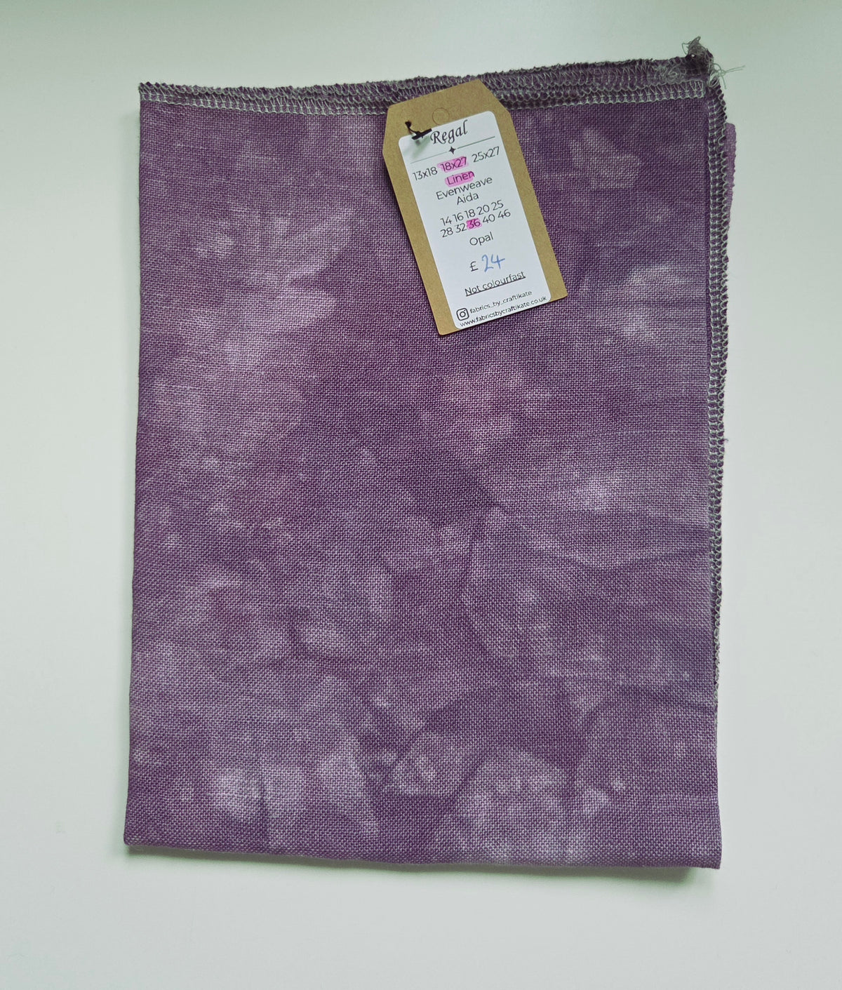 Regal - 36ct Linen - 18x27