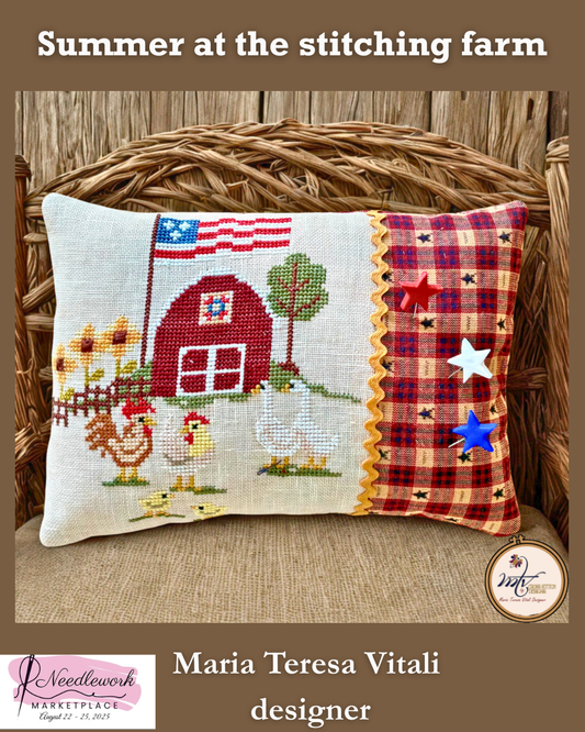 Summer at the Stitching Farm