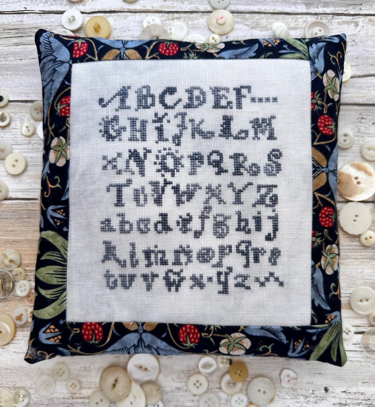 Blue Alphabet