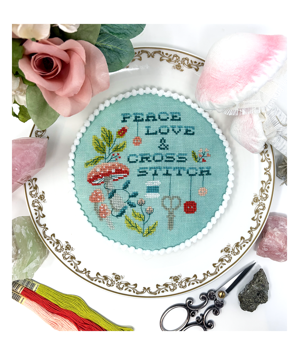 Peace, Love & Cross Stitch