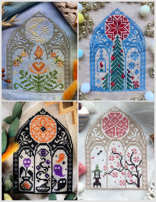 A Stitcher's Almanac of Glimpses