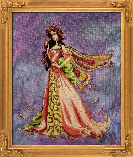 Bella Filipina Queen Flower Fairy - Printed Chart