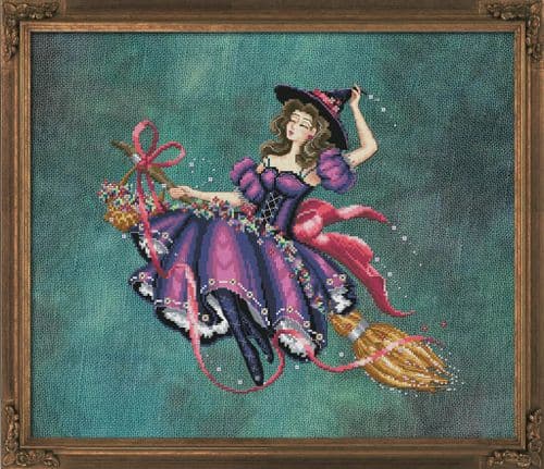 Bella Filipina Black Magic Academy Greta Goldbroom - Printed Chart