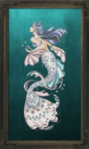 Bella Filipina Crystal Mermaid Aquabella - Printed Chart